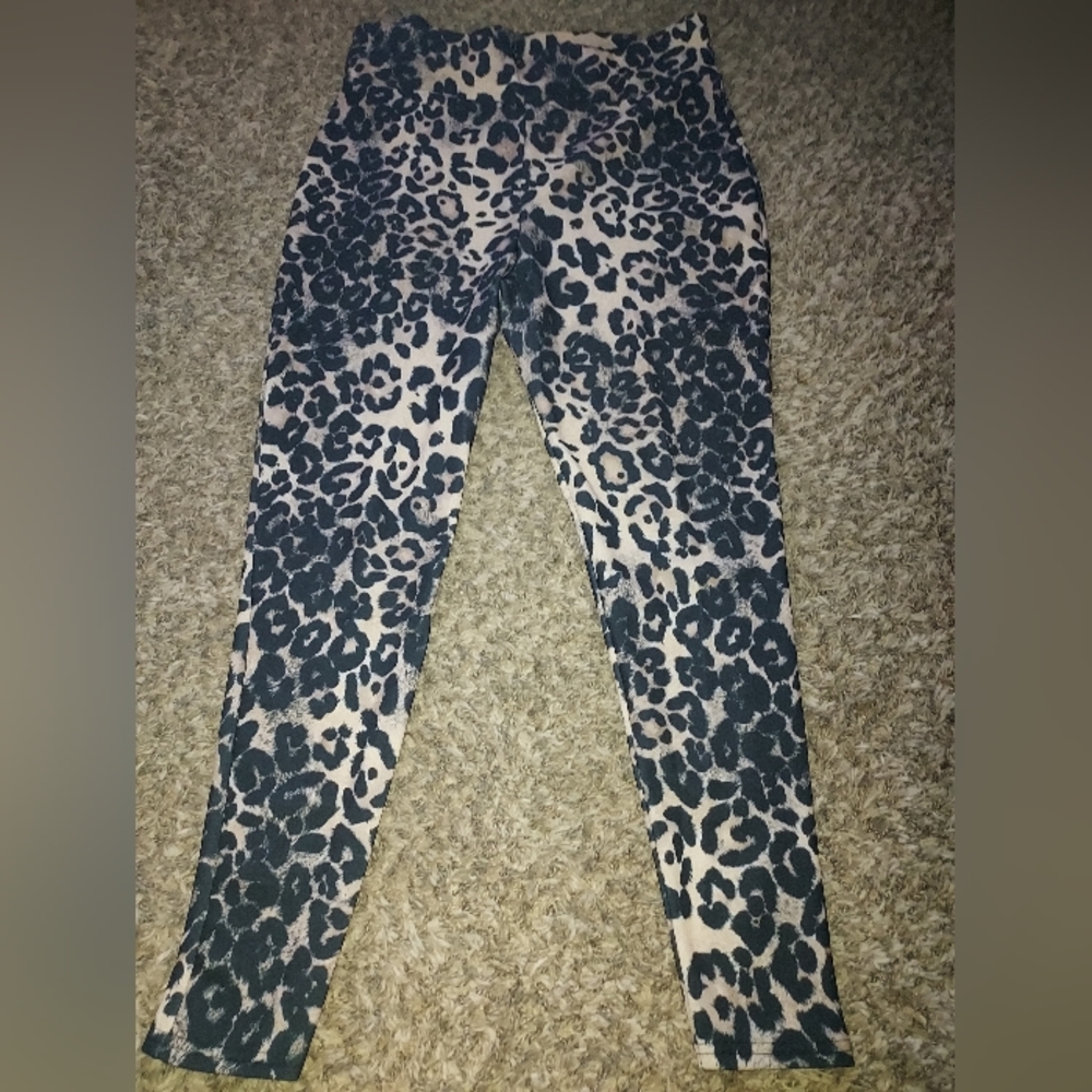 Boohoo Leopard Print Pants
